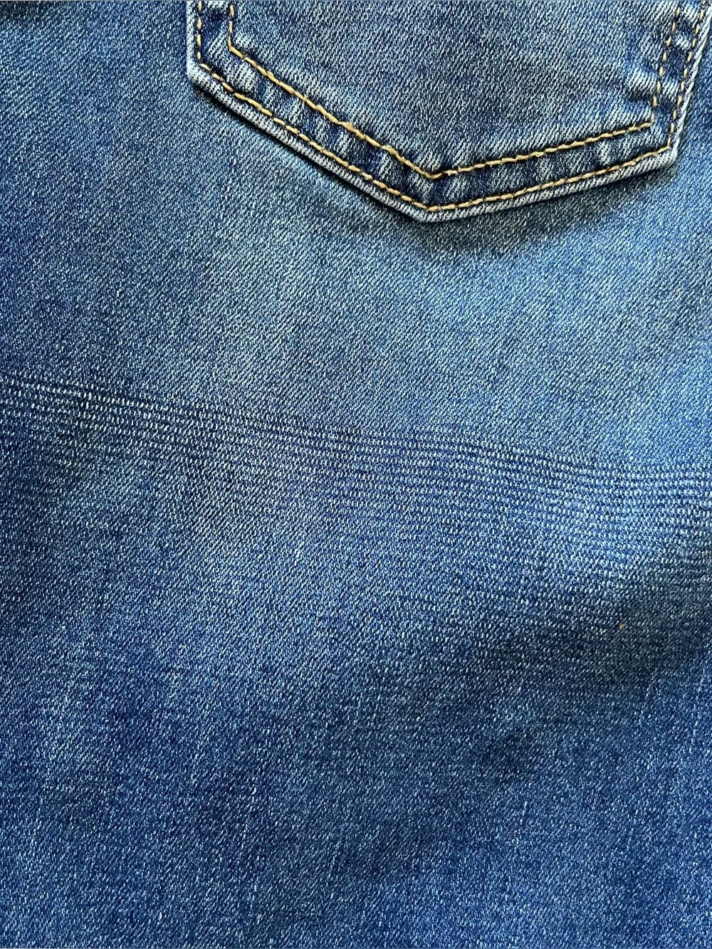 Cat & Jack Girls 10/12 Denim Skinny Overalls Super Stretch Back to School